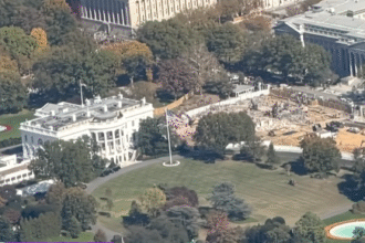 Trump destroys the east wing of the White
