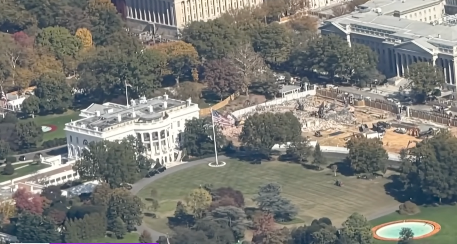 Trump turns the White House East Wing into a massive ballroom – Watch