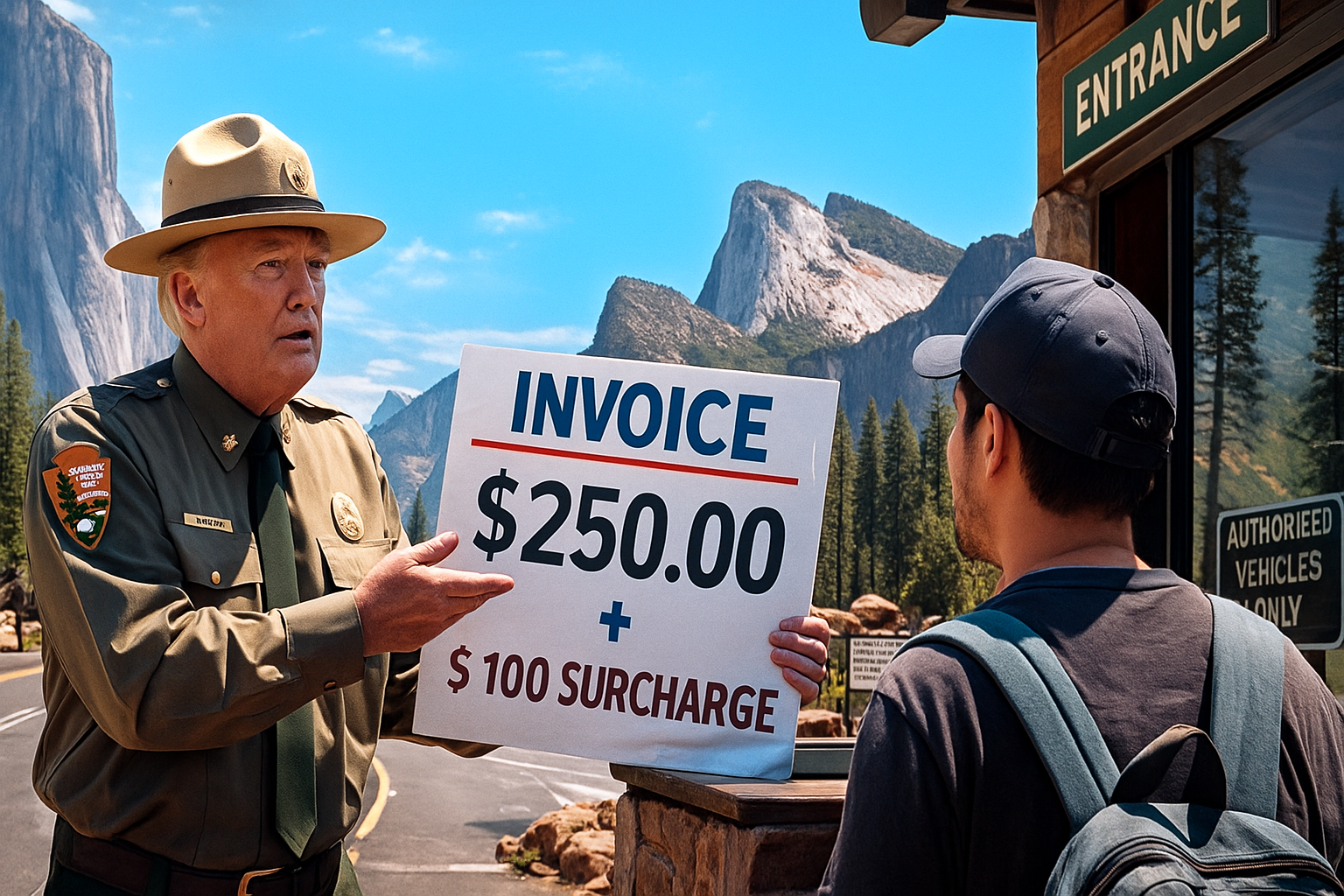 USA. Yosemite, Grand Canyon, Yellowstone… Donald Trump Supercharges Foreign Tourist Fees