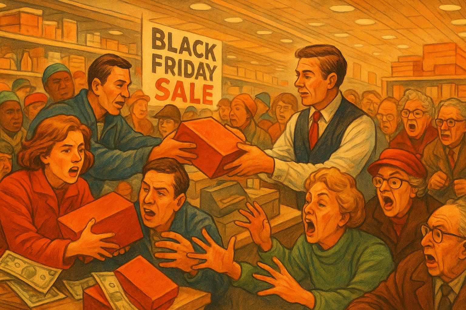 How to Do Black Friday, Vintage Style How to Do Black Friday, Vintage Style