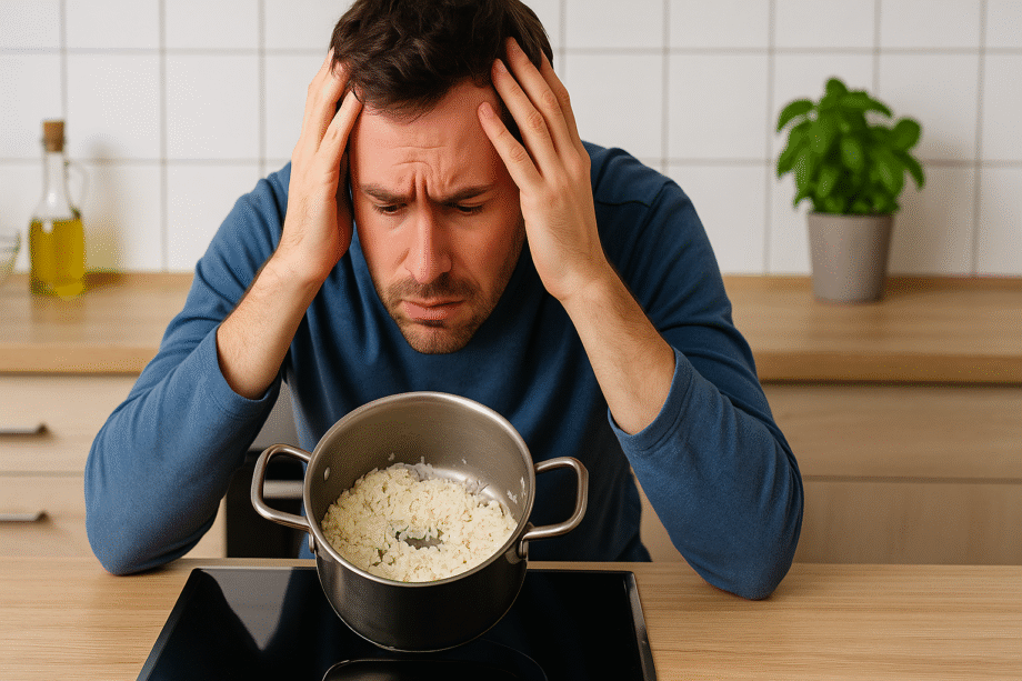 How to cook rice without it sticking to the pot