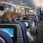 Rat on a plane
