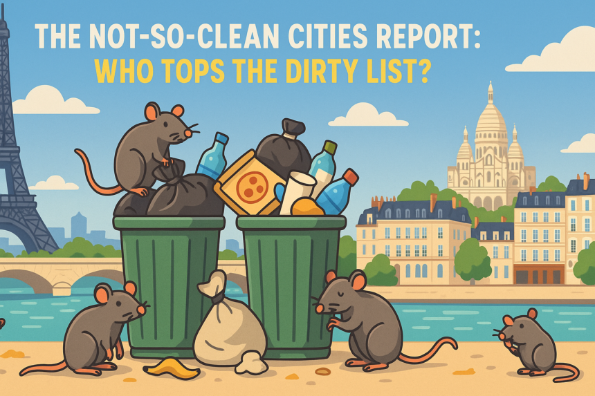The Not So Clean Cities Report Who Tops the Dirty List (Hint, Paris is in it)