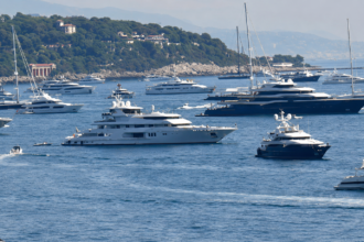 Les yatchs à Monaco pour la F1